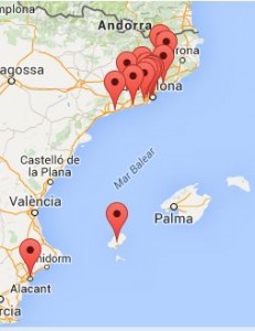 Mapa de projectes XELL 2015-16